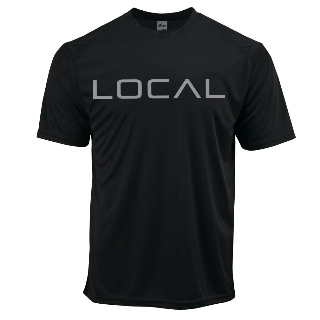 Islander Performance Upf 50+ T-Shirt / Black / Local